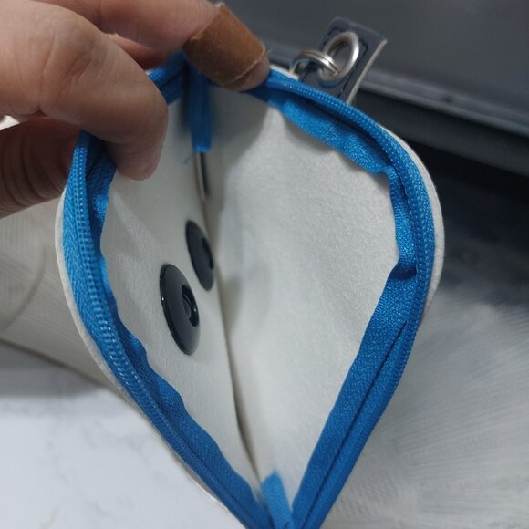 Tokyo Disney Resort Small Thin Wallet Coin Purse Let's Have Some Fun Yeah!Mickey - Picture 3 of 7